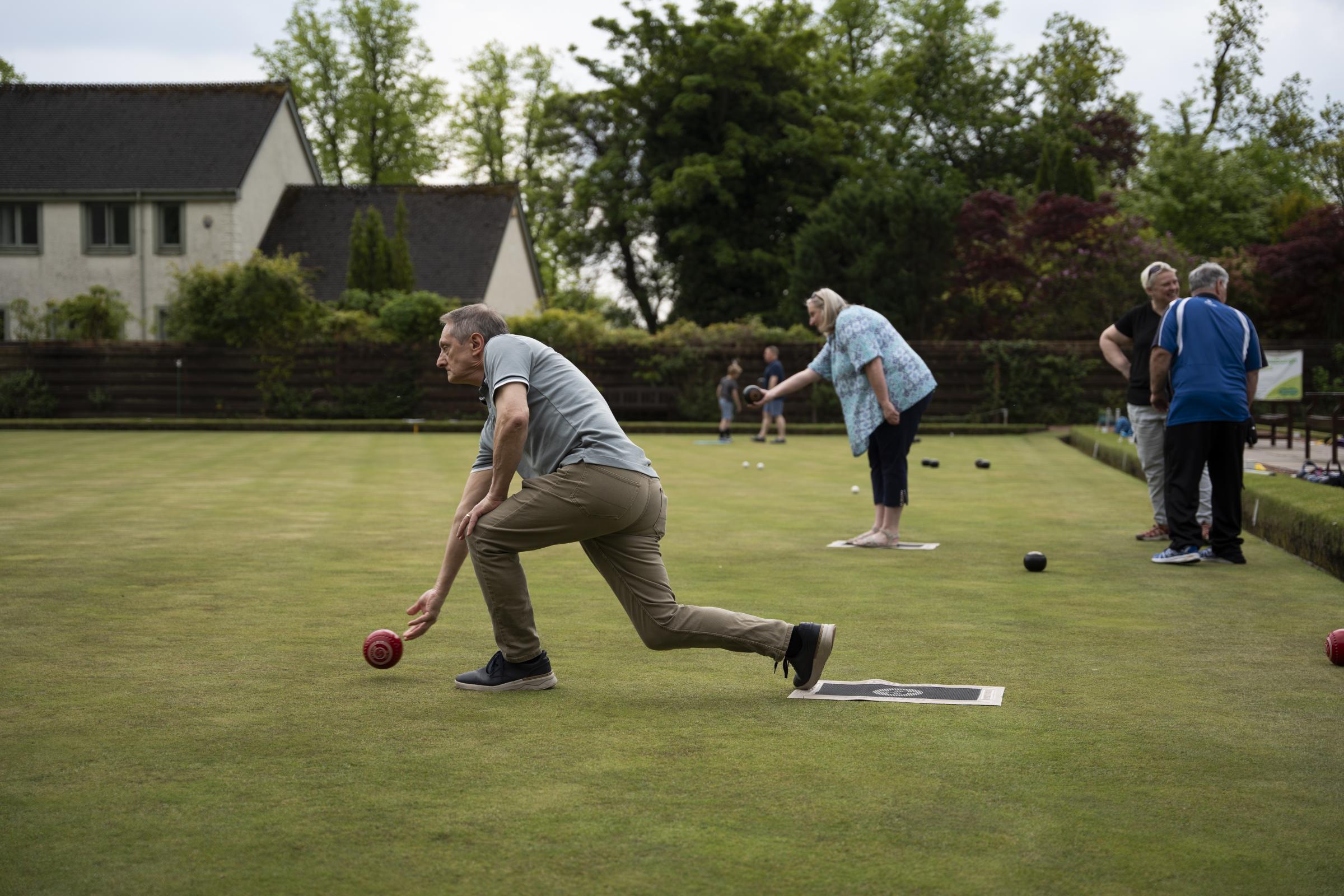 Helensburgh Bowling Club Try Bowls event (Ross Gardner)