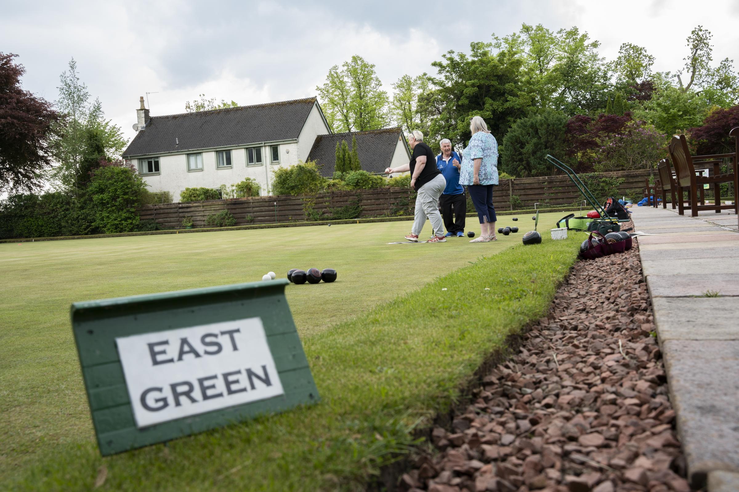 Helensburgh Bowling Club Try Bowls event (Ross Gardner)