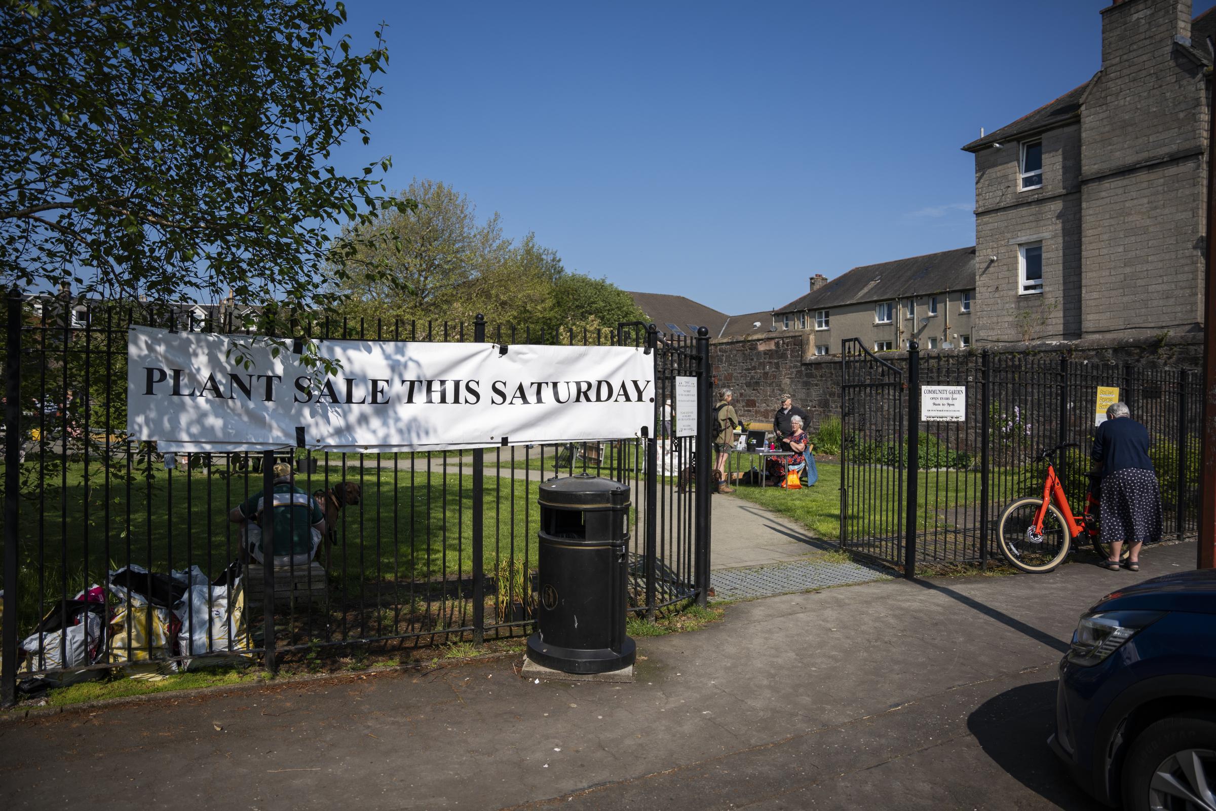 James Street Community Garden hosted a plant sale on May 11 (Photo: Ross Gardner)