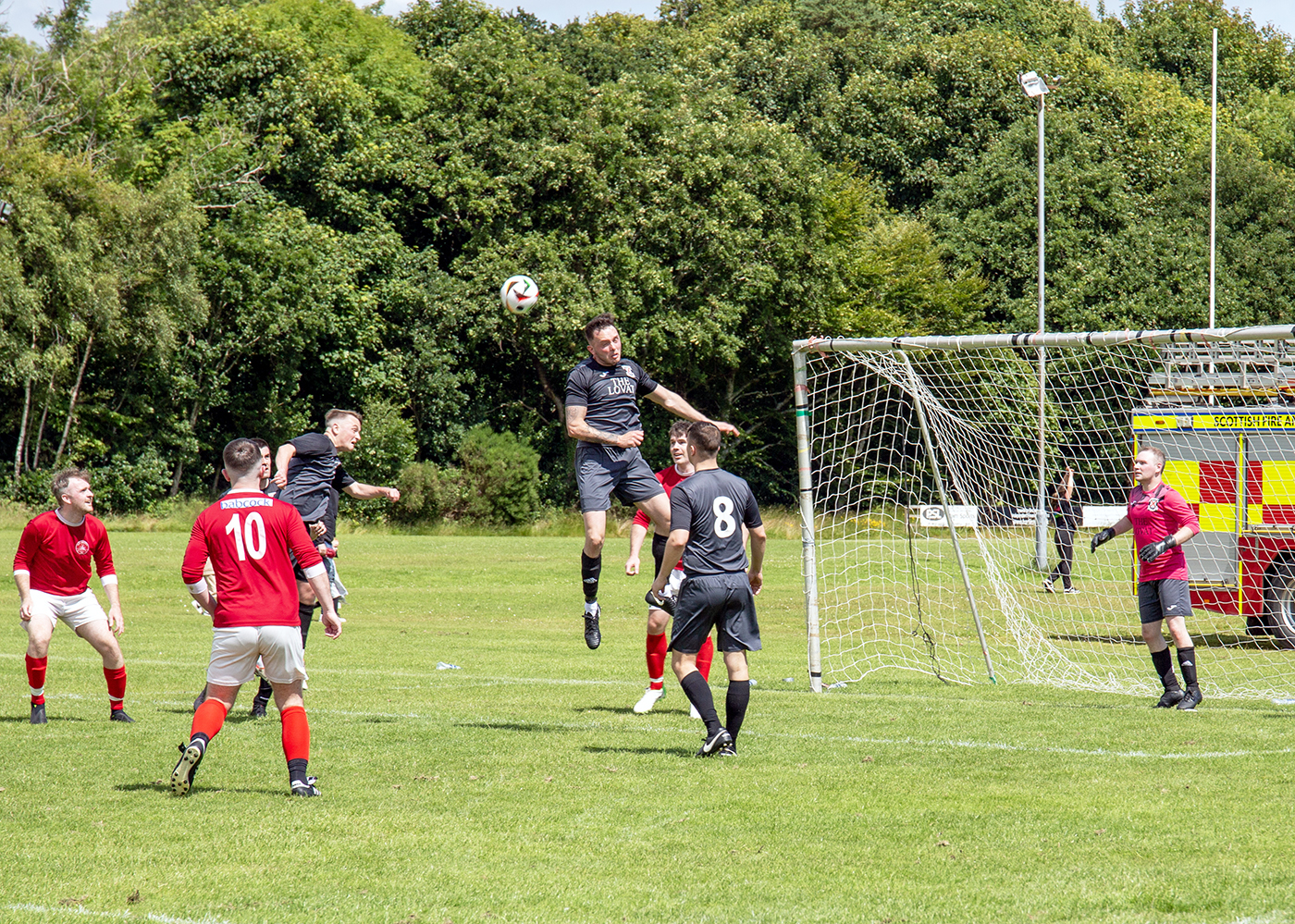 Capita Fire and Rescue defeated Strathclyde Fire and Rescue 9-7