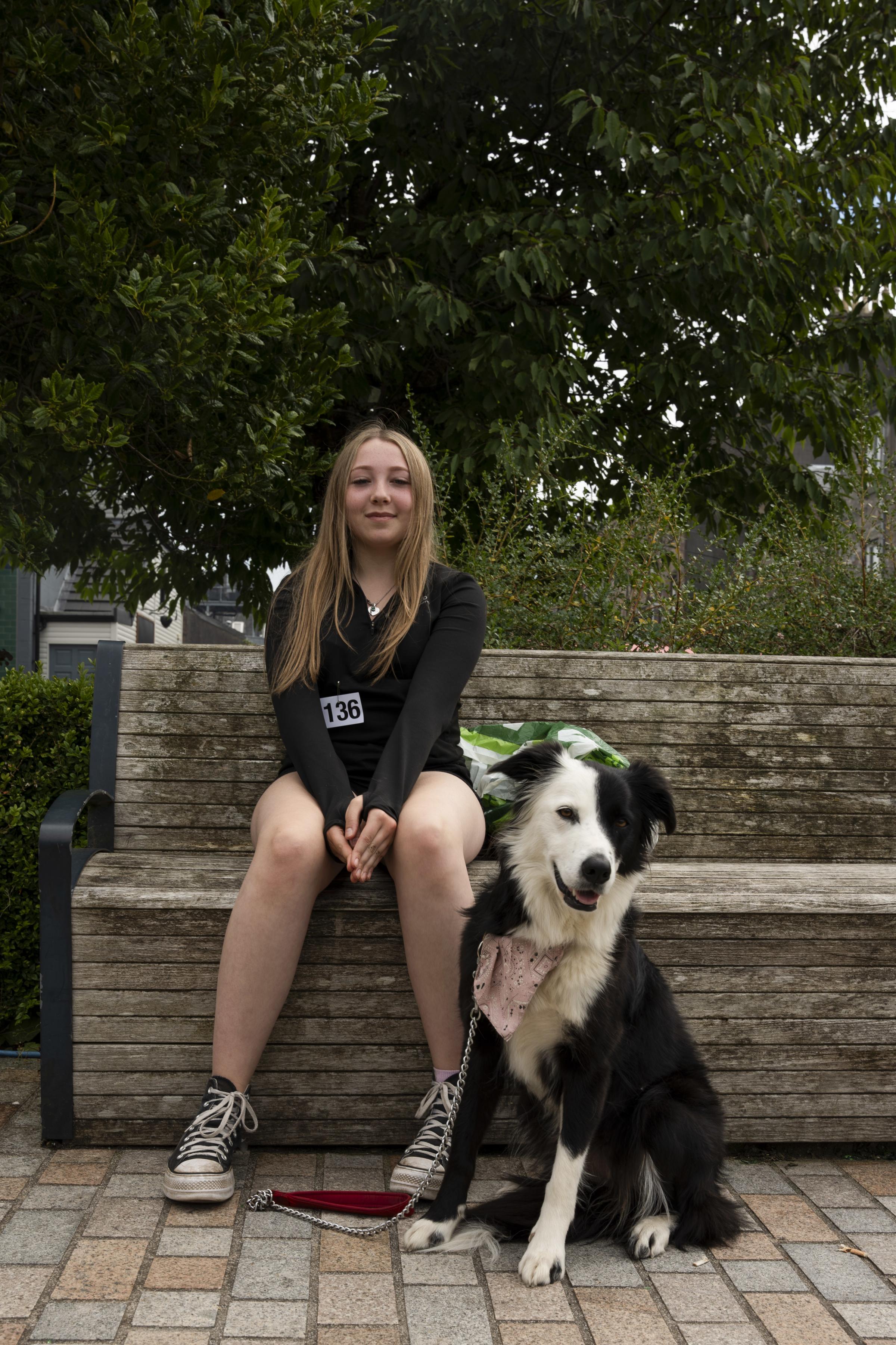 Molly with Panda