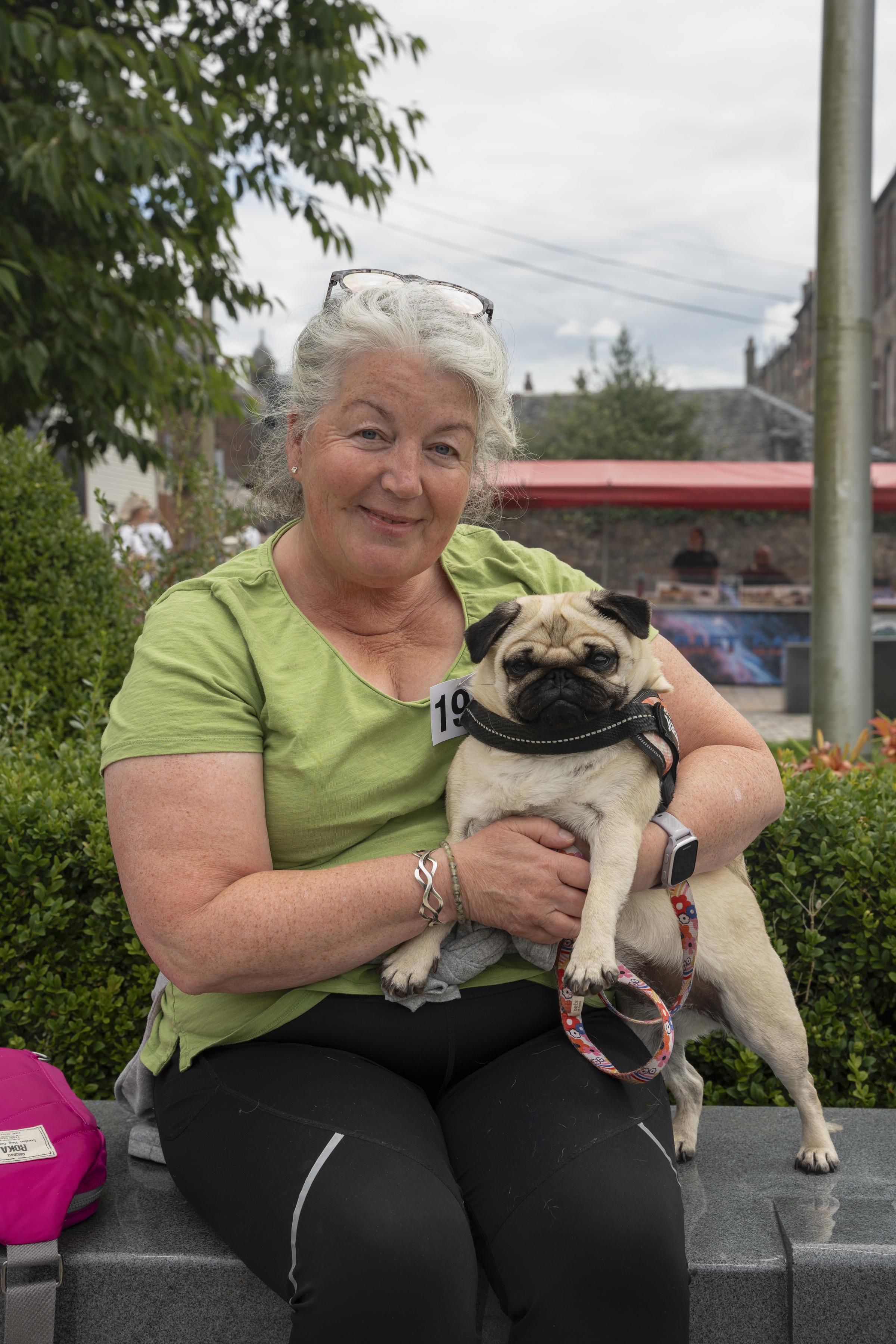 Liz with the Marvelous Miss Martha