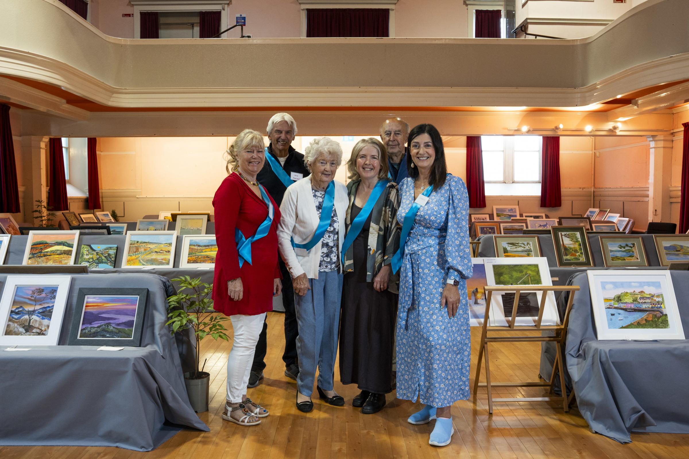 Moira Murning, Iain Macleod, Sheena Bird, S. MacCallum, John Major and Catherine Page