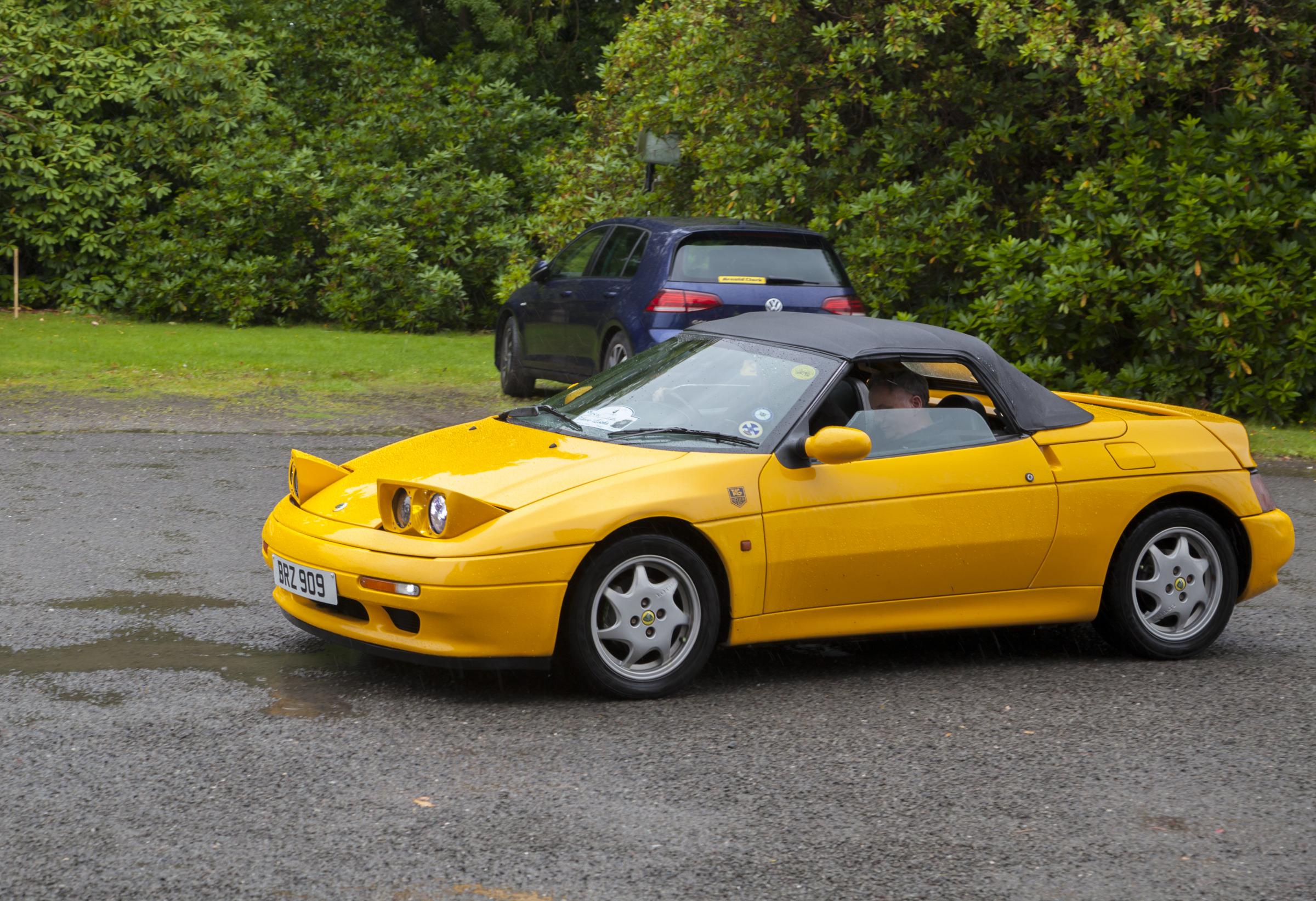 1991 Lotus Elan SE. Three Lochs Classic car run, Rhu