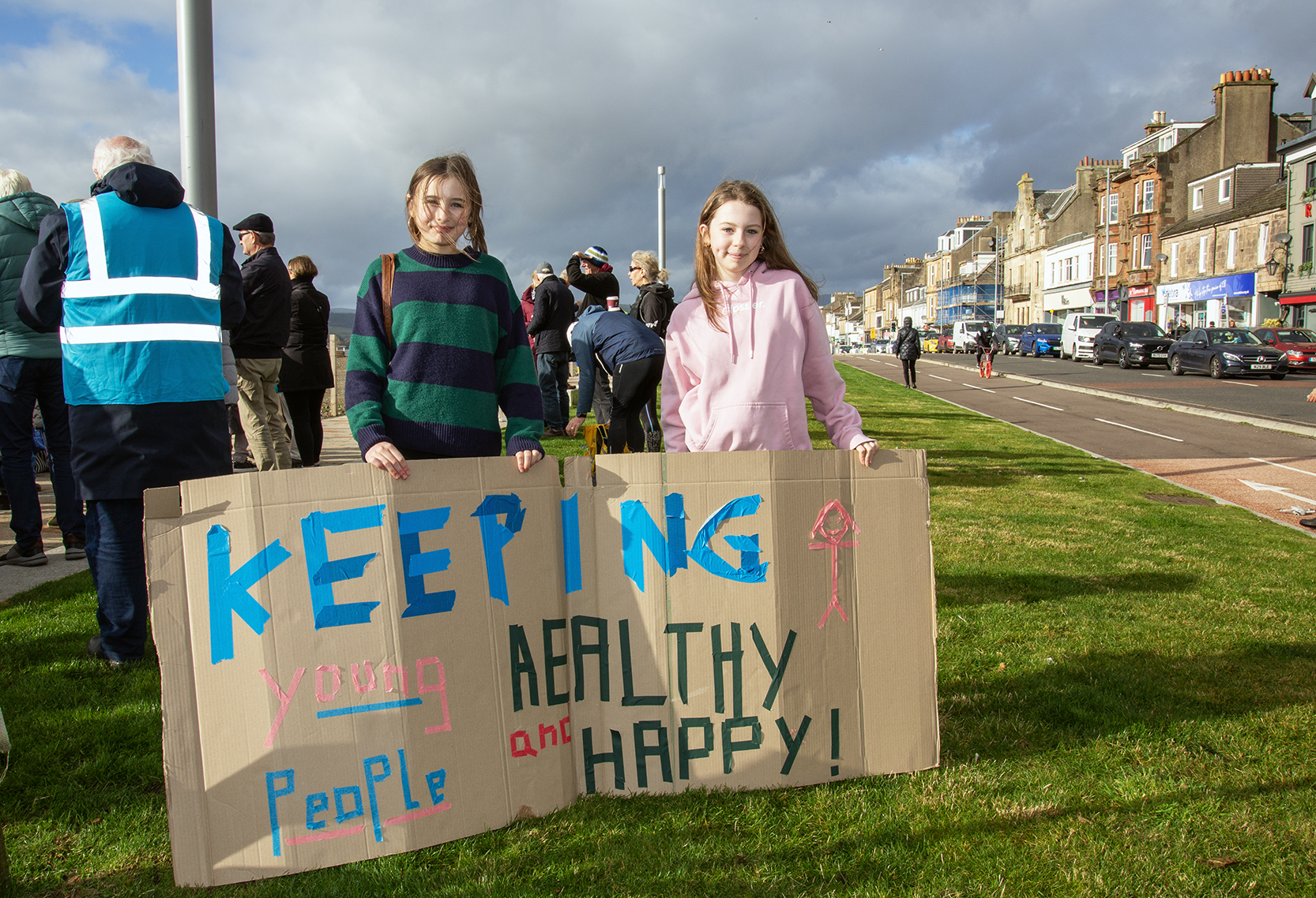 The community showed its support for the skate park and opposition to the supermarket (Tom Watt)