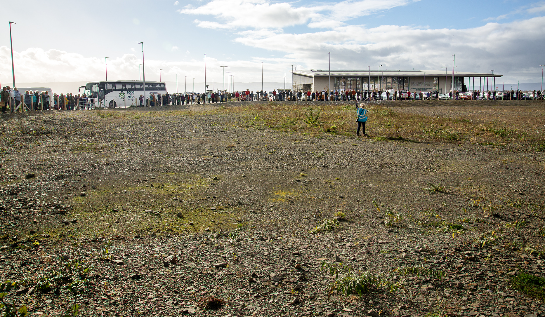 The community showed its support for the skate park and opposition to the supermarket (Tom Watt)