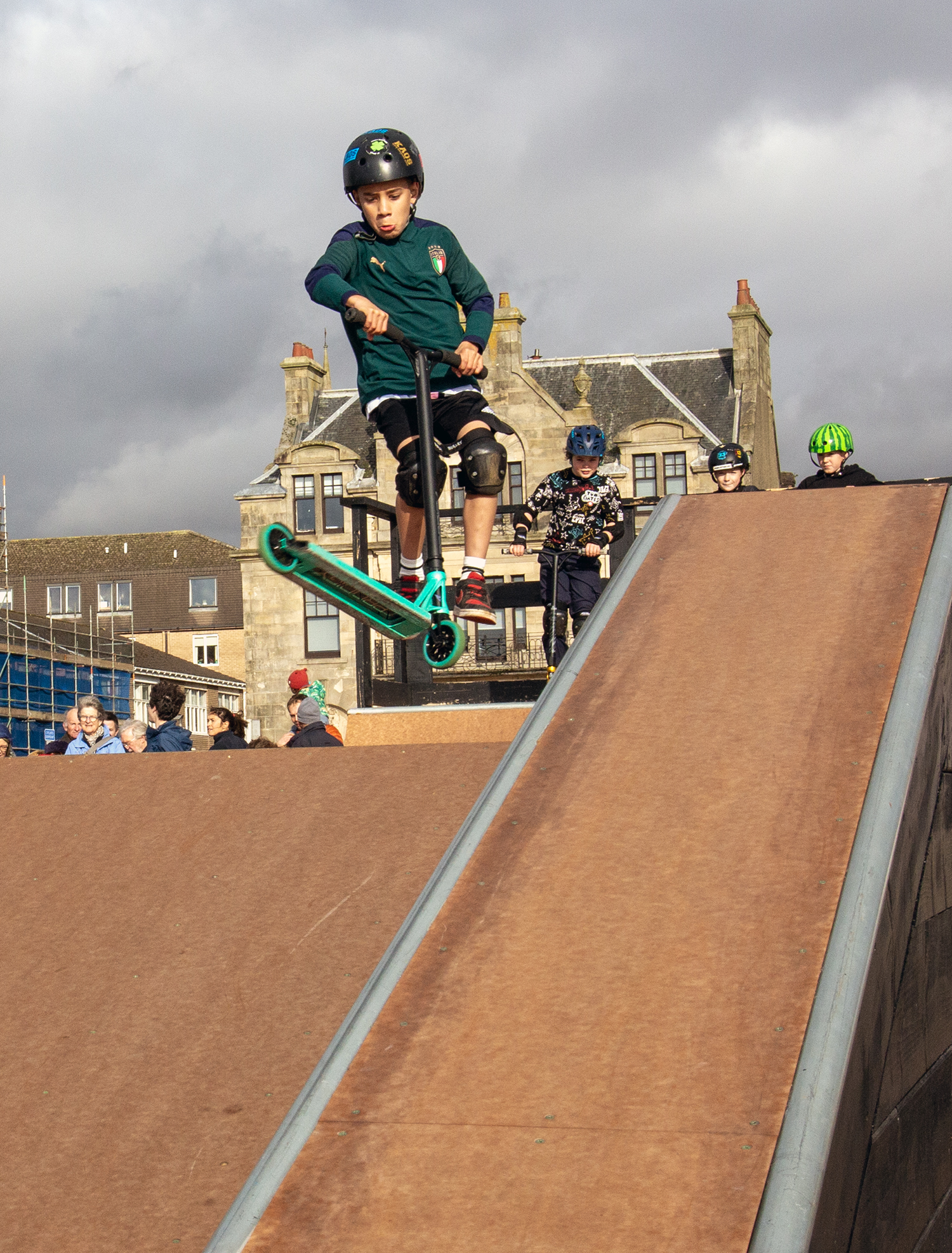 The community showed its support for the skate park and opposition to the supermarket (Tom Watt)