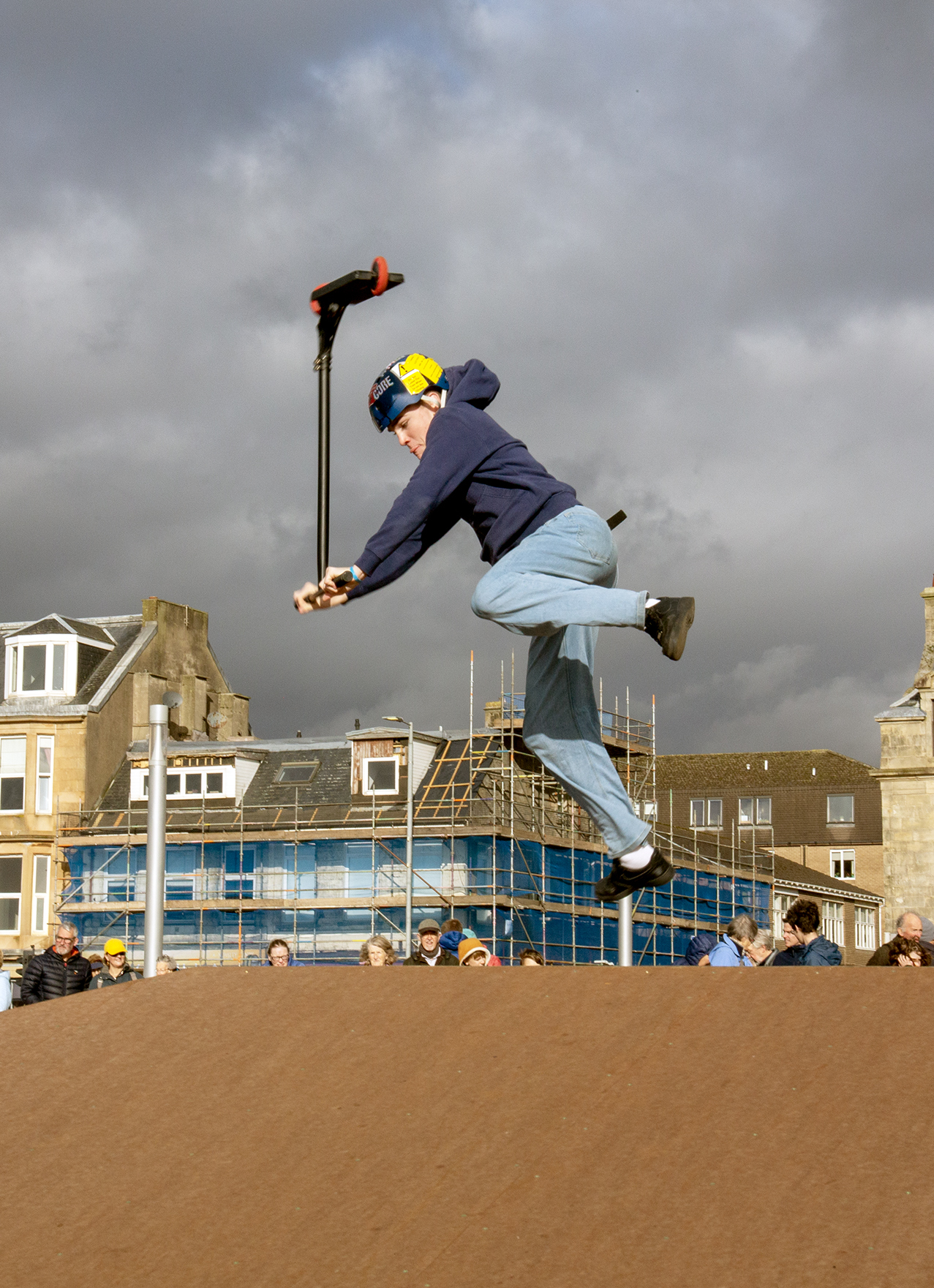 The community showed its support for the skate park and opposition to the supermarket (Tom Watt)