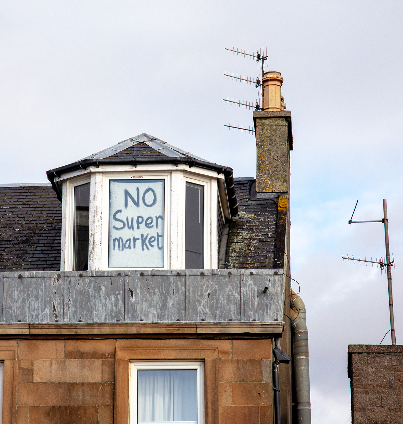 The community showed its support for the skate park and opposition to the supermarket (Tom Watt)