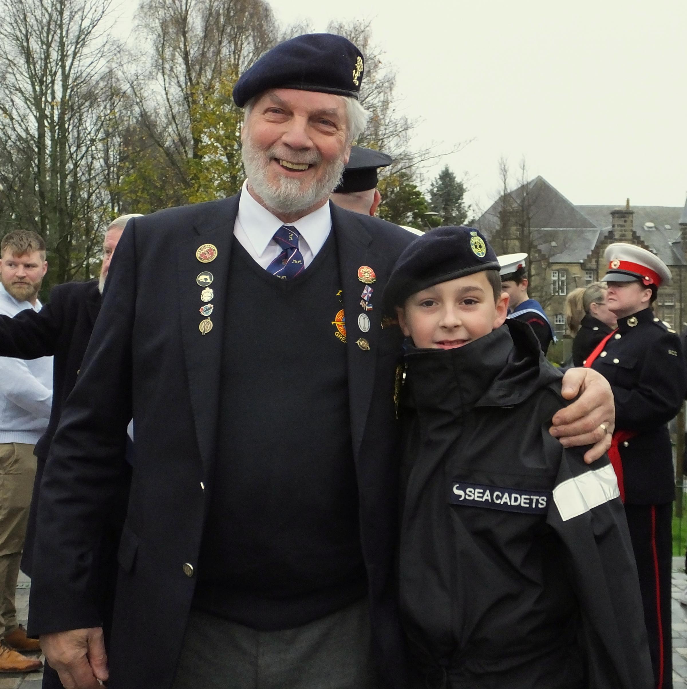 Helensburgh paused to remember the fallen at Hermitage Park