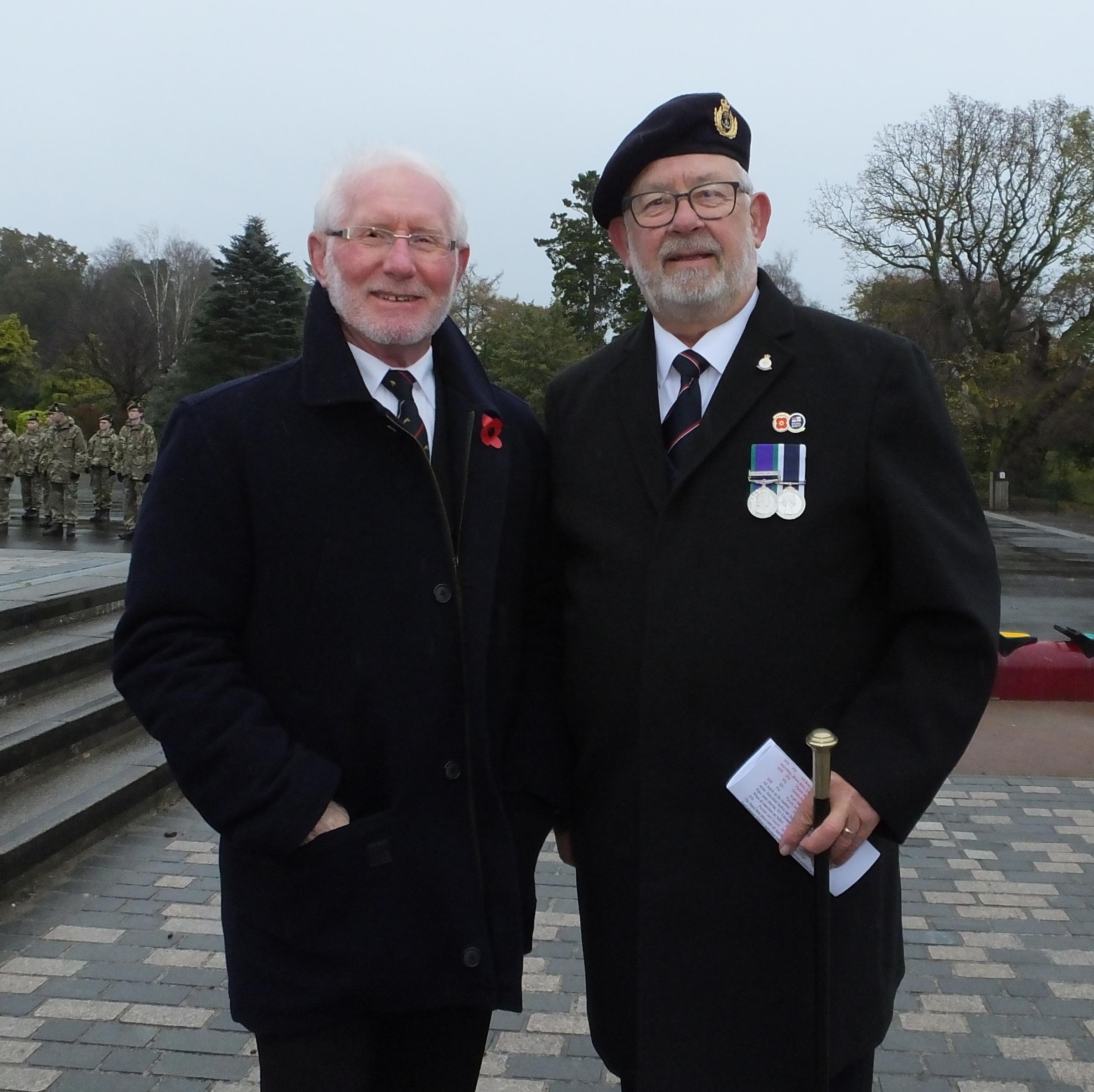 Helensburgh paused to remember the fallen at Hermitage Park