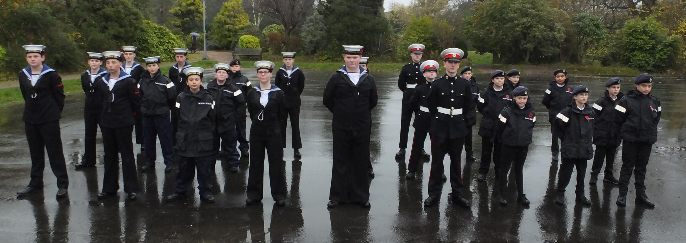 Helensburgh paused to remember the fallen at Hermitage Park