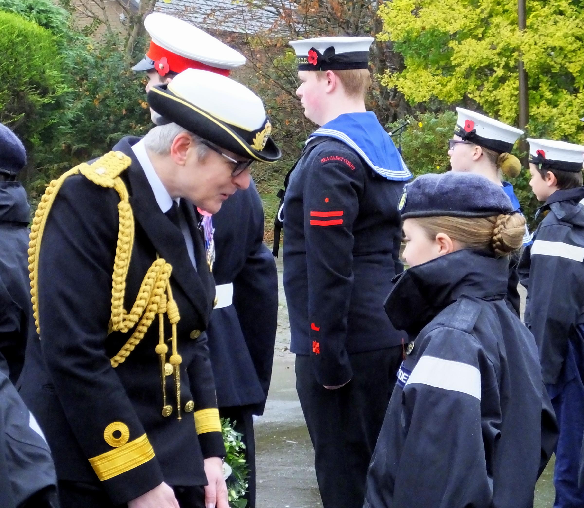 Helensburgh paused to remember the fallen at Hermitage Park