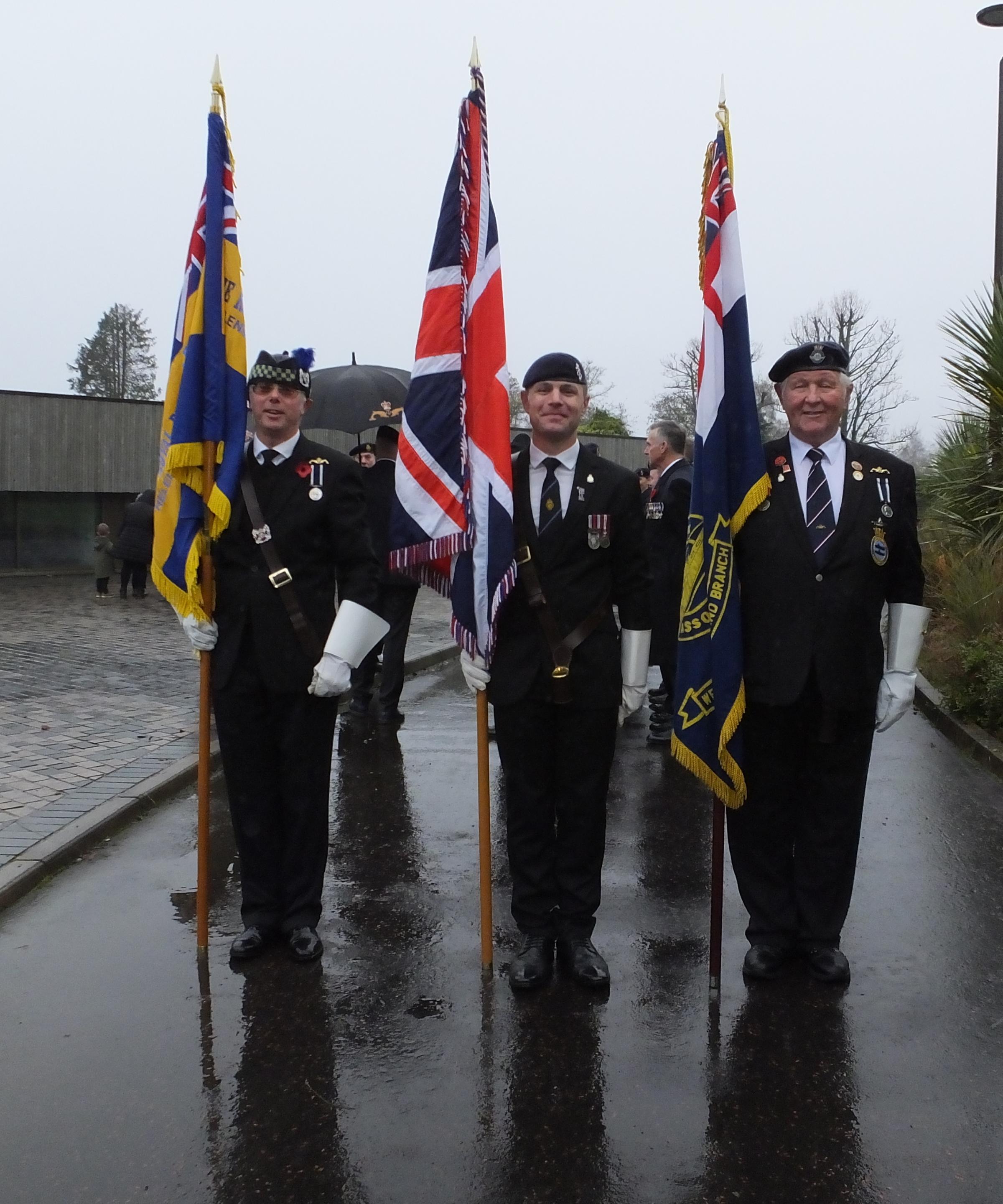 Helensburgh paused to remember the fallen at Hermitage Park