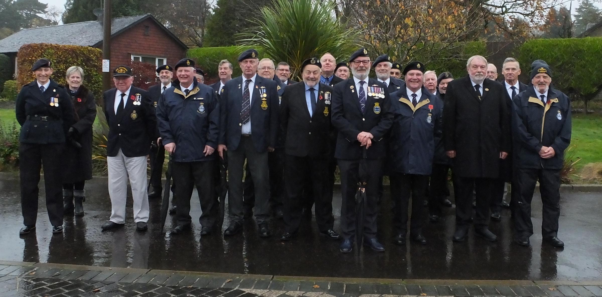 Helensburgh paused to remember the fallen at Hermitage Park