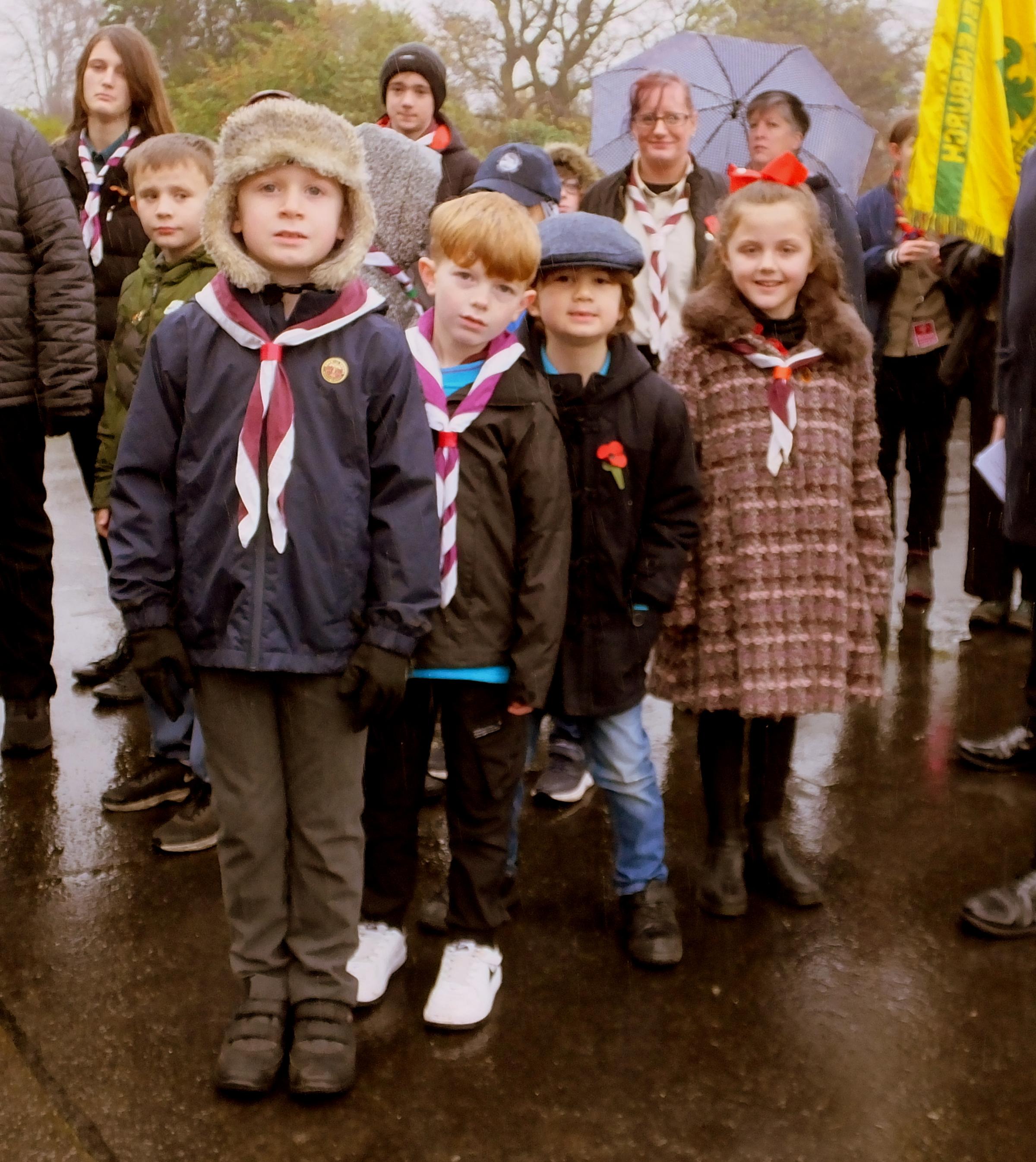 Helensburgh paused to remember the fallen at Hermitage Park