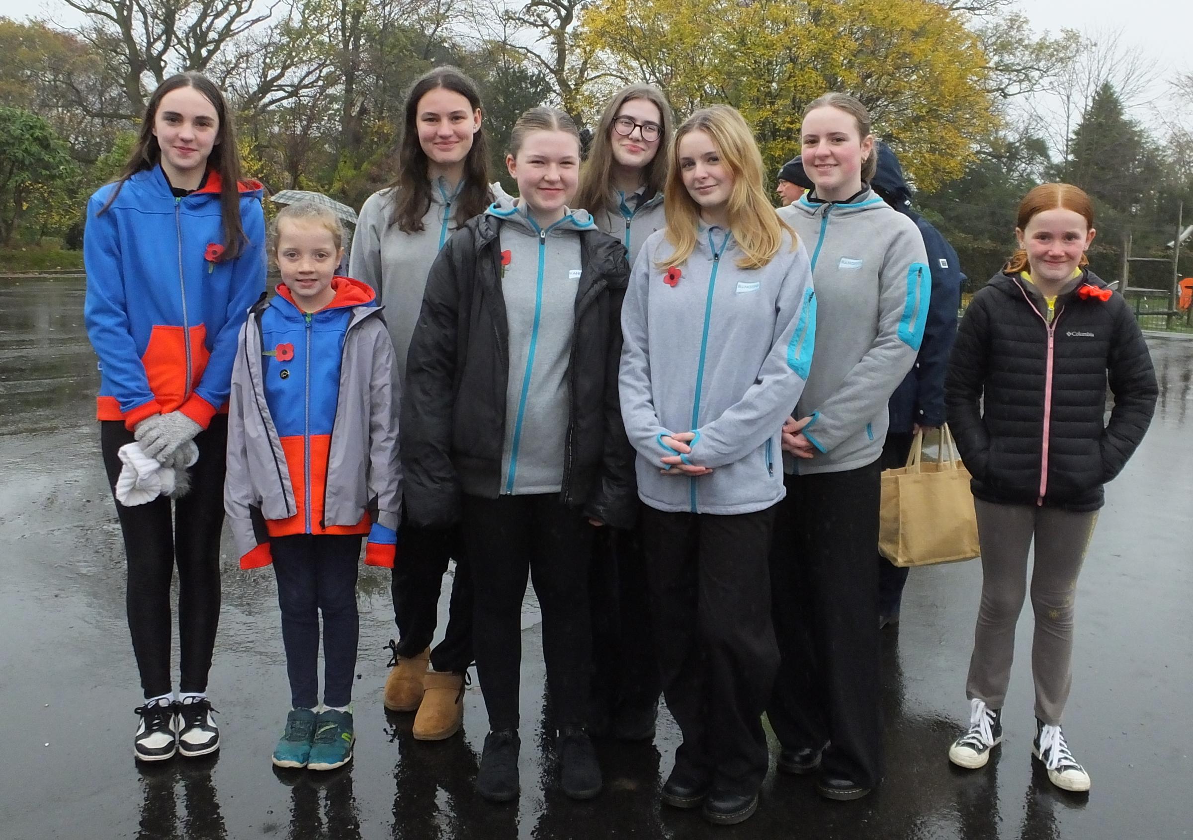 Helensburgh paused to remember the fallen at Hermitage Park